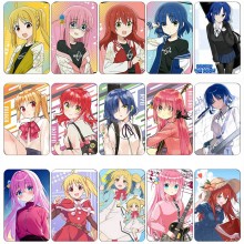 Bocchi The Rock anime card crystal stickers set(10pcs a set)