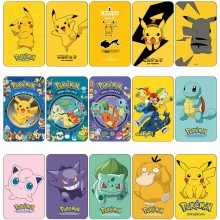 Pokemon anime card crystal stickers set(10pcs a set)