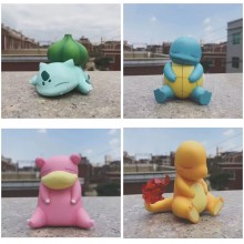 Pokemon Squirtle Bulbasaur Charmander Slowpoke ani...