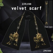 Demon Slayer anime velvet scarf