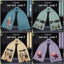 SPY x FAMILY anime velvet scarf