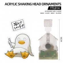 Gintama anime acrylic Shaking head ornaments