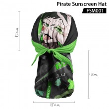 Mob Psycho 100 anime Hip-hop Sports Pirate Sunscreen Hat