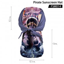 Sailor Moon anime Hip-hop Sports Pirate Sunscreen ...