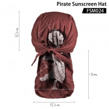 Demon Slayer anime Hip-hop Sports Pirate Sunscreen Hat