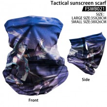 Hatsune Miku UV Protection Face Cover Mask Neck Gaiter