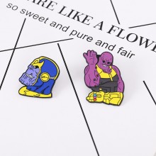 Thanos alloy brooch pins