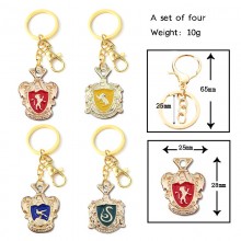 Harry Potter alloy key chain