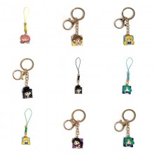 Sailor Moon anime alloy key chain phone strap