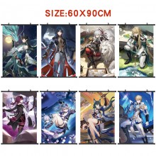 Honkai Star Rail game wall scroll wallscrolls 60*90CM