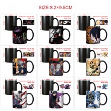 Naruto anime color changing mug cup 400ml