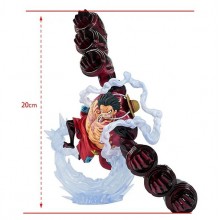 One Piece Monkey D Luffy sailing anime figure