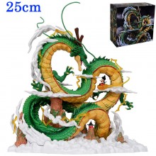 Dragon Ball Shenron and small Son Goku anime figure 25cm