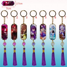 Honkai Star Rail game key chain