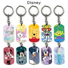 Mickey Mouse mermaid Pooh anime dog tag military a...