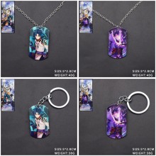 Genshin Impact game key chain/necklace