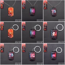 One Piece anime key chain/necklace