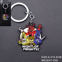 Five Nights at Freddy's key chain necklace