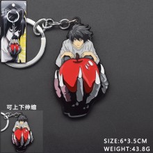 Death Note anime movable key chain/necklace