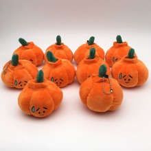 4inches Pumpkin anime plush dolls set(10pcs a set)