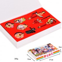 Sailor Moon anime key chains set(8pcs a set)