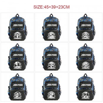 One Piece anime nylon backpack bag