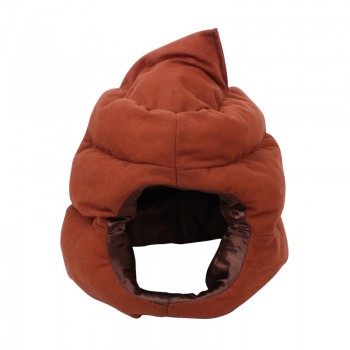 Excrement funny cosplay hat