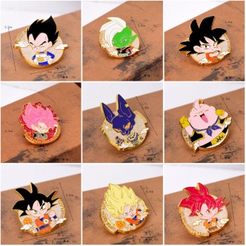 Dragon Ball anime alloy brooch pins