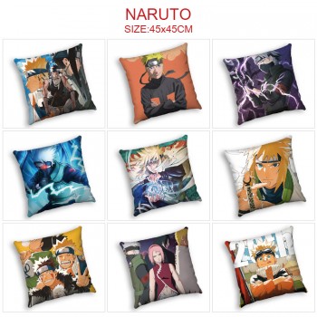 Naruto anime two-sided pillow 45*45cm