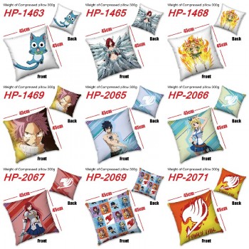 Fairy Tail anime two-sided pillow 45*45cm