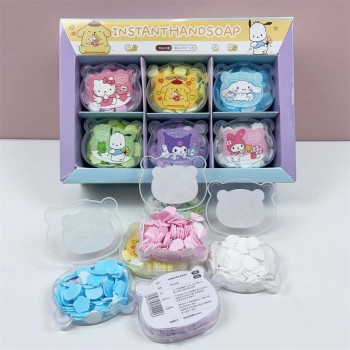 Sanrio Melody kitty Cinnamoroll Kuromi anime hand washing tablets(24boxes)