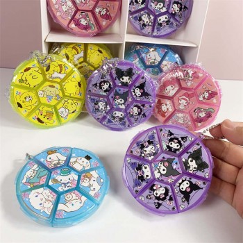 Sanrio Melody kitty Cinnamoroll Kuromi anime erasers(12pcs a set)