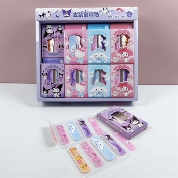 Sanrio Melody kitty Cinnamoroll Kuromi anime Woundplasts Band-Aids(24pcs a set)