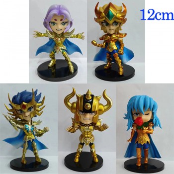 Saint Seiya anime figures set(5pcs a set)(OPP bag)