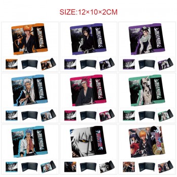 Bleach anime snap wallet buckle purse