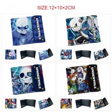 Undertale game snap wallet buckle purse