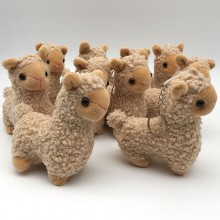 4.8inches Vicugna pacos Alpaca plush dolls set(10p...