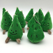 4inches Christmas Tree plush dolls set(10pcs a set)