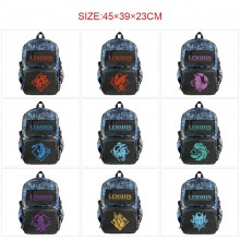 Genshin Impact game nylon backpack bag