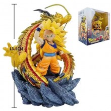 Dragon Ball Super Saiyan Son Goku Dragon Fist 3 anime figure