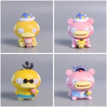 Pokemon Psyduck Slowpoke anime figure