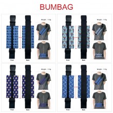 Sonic the Hedgehog canvas chest waist pack bag