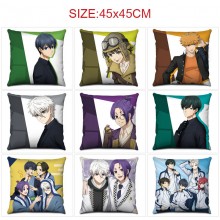 Blue Lock anime two-sided pillow 45*45cm