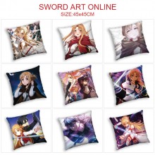 Sword Art Online anime two-sided pillow 45*45cm