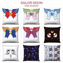 Sailor Moon anime two-sided pillow 45*45cm