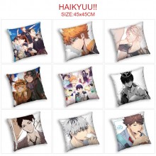 Haikyuu anime two-sided pillow 45*45cm