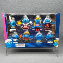 The Smurfs anime figures set(8pcs a set)