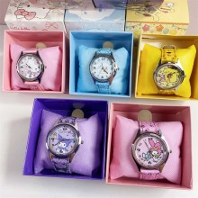 Sanrio Melody kitty Cinnamoroll Kuromi anime children watches