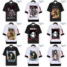 Attack on Titan anime cotton t-shirt t shirts