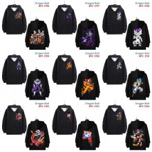 Dragon Ball anime zipper cotton long sleeve hoodies cloth